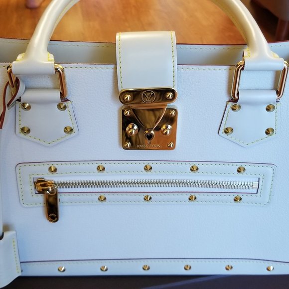 LOUIS VUITTON Suhali Le Fabuleux White - Picture 2 of 8